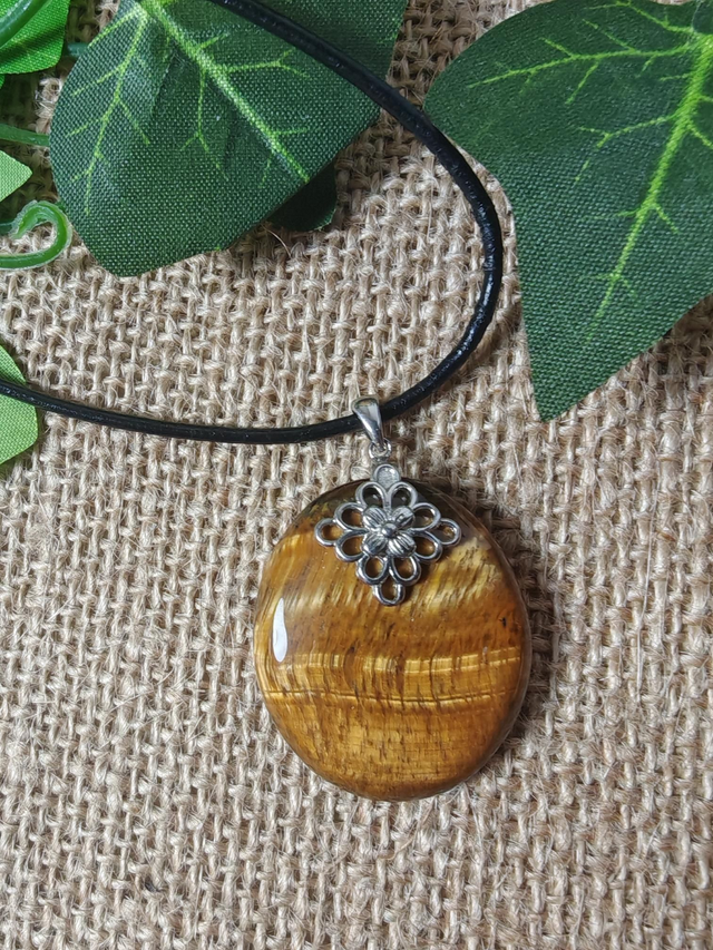 collier oeil de tigre