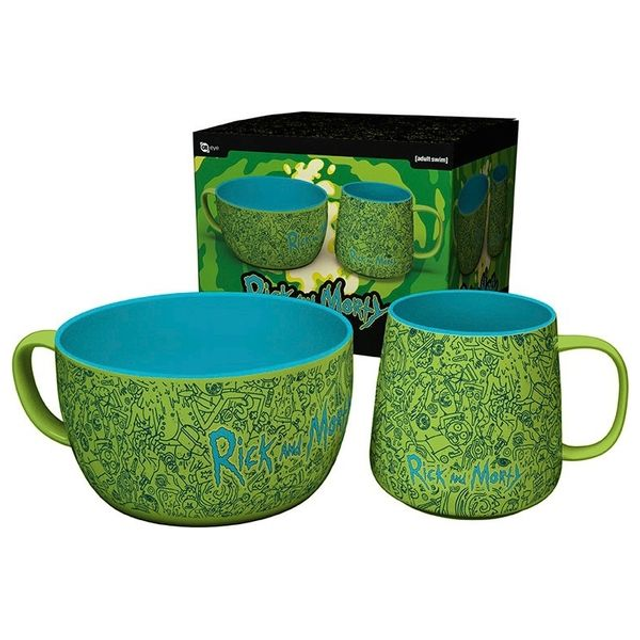 Rick and Morty: Breakfast Set