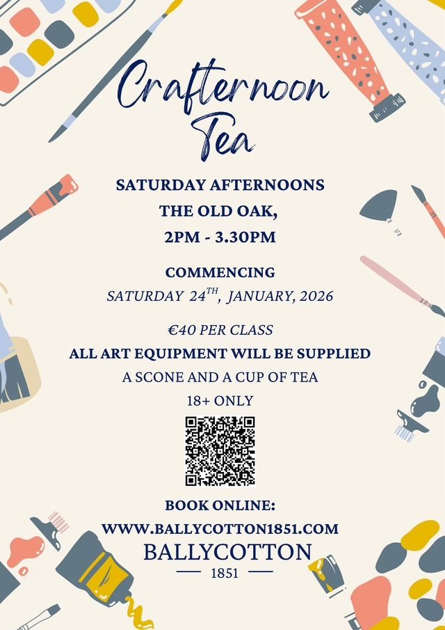 Crafternoon Tea Old Oak January 24th