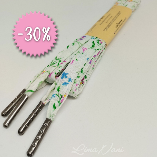 TĒNEHI Les lacets en tissu