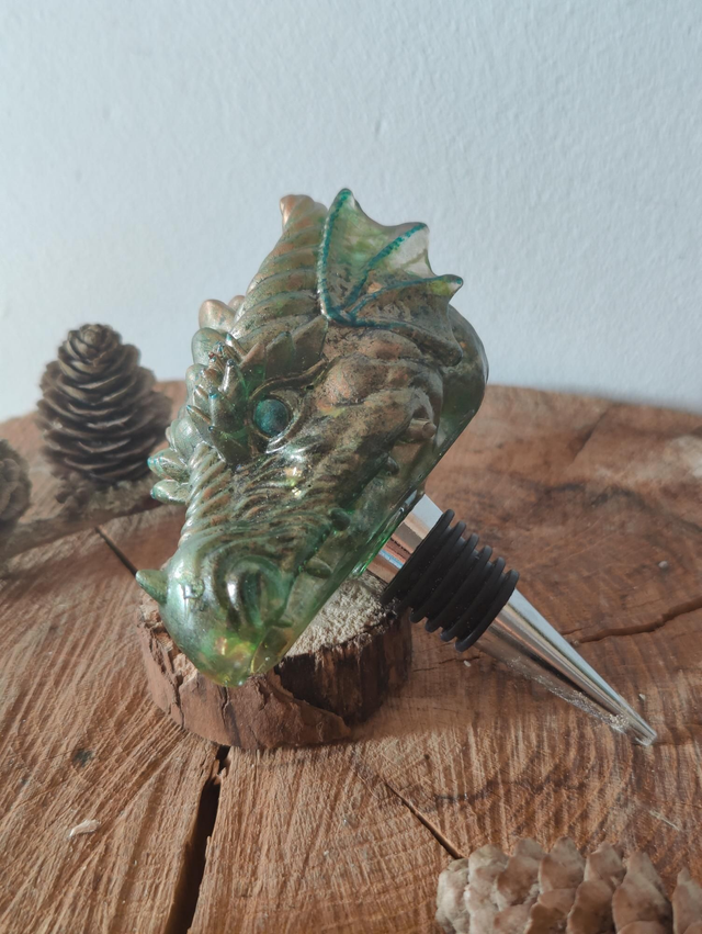 Bouchon de bouteilles réutilisable modèle dragon