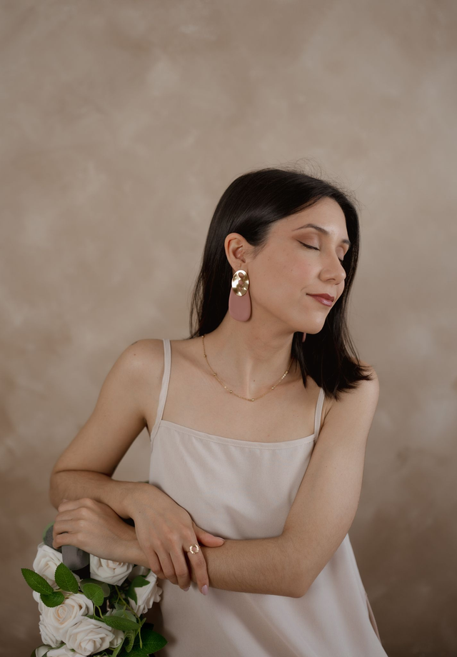 Polymer Clay Earrings ~ Marge