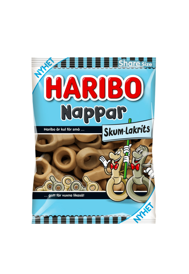 Haribo Skum Lakrits - 120g