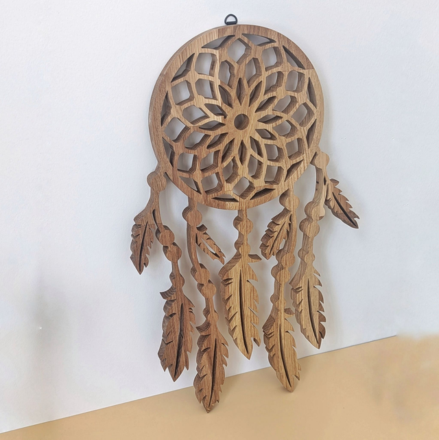 Attrape-rêves en chêne