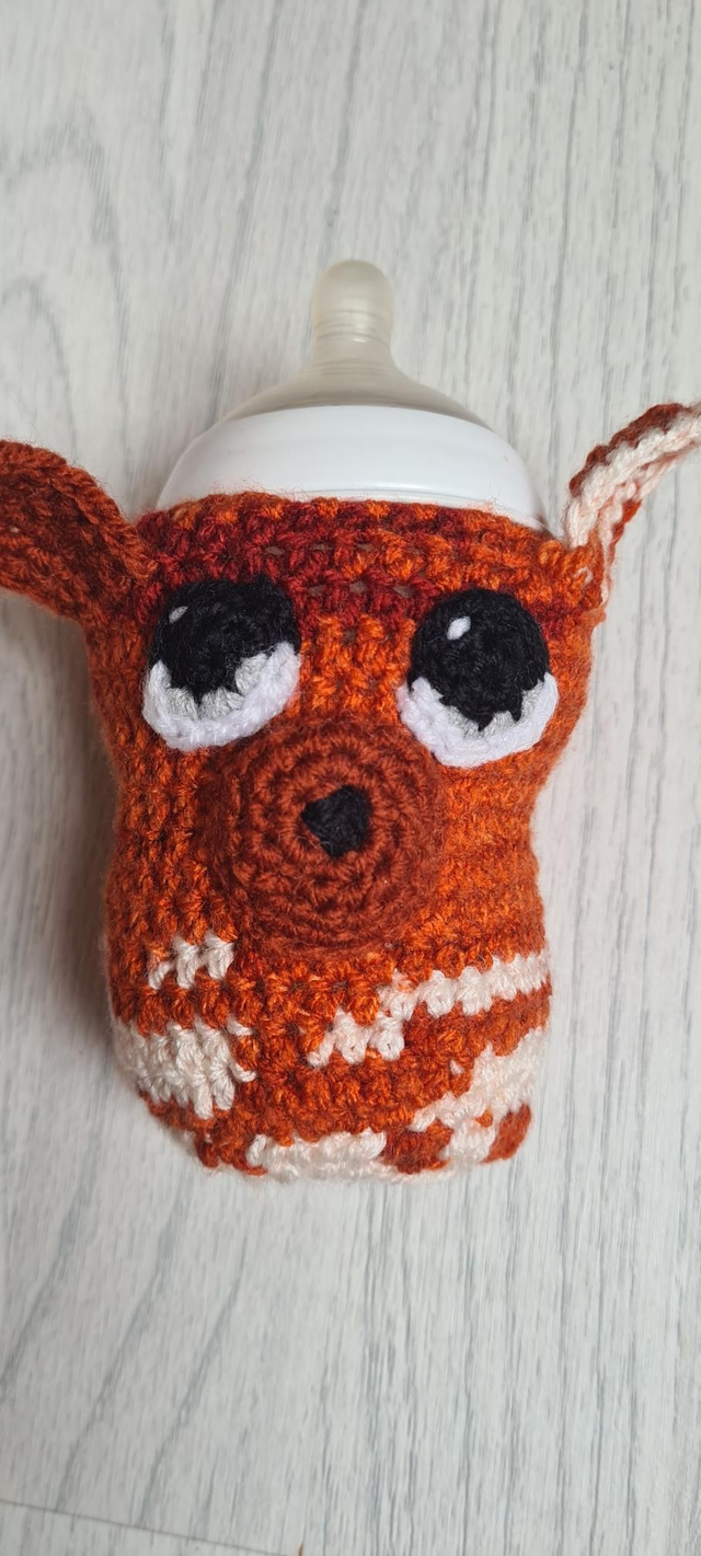 Crochet 9oz Tommee Tippee Nuby Baby Bottle Cover 