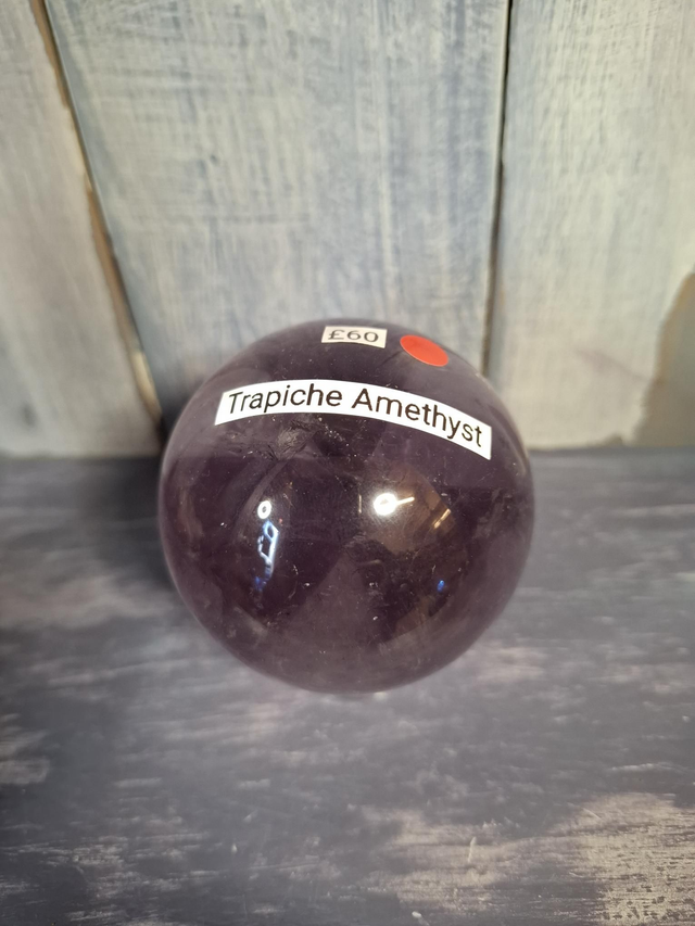 Amethyst Trapiche Sphere 