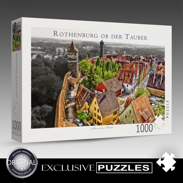 Original Rothenburg Puzzle | Rothenburg von Oben
