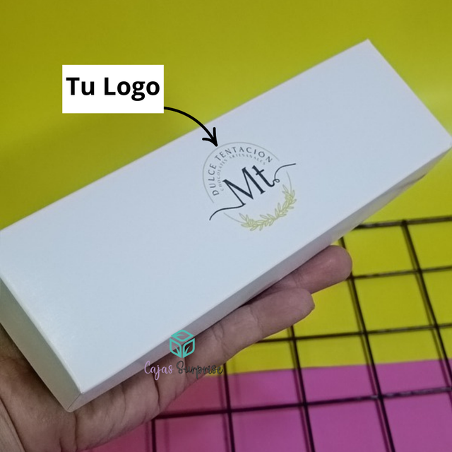 Caja Personalizable Con Tu Logo (15x5x3 cm)