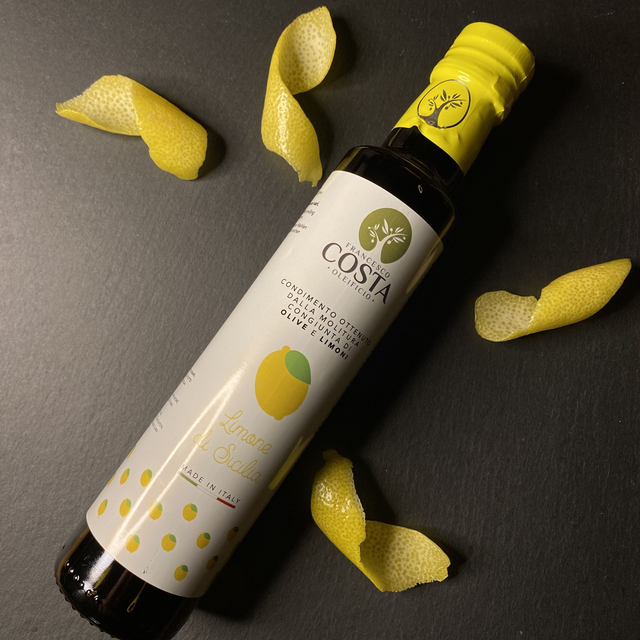 Italienisches Zitronenolivenöl extra vergine, 250ml - Francesco Costa   