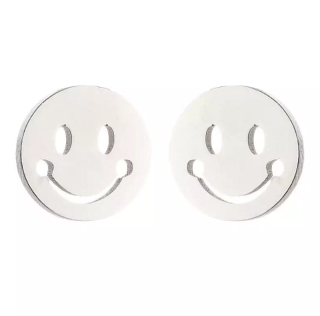 Smiley Face Stud Earrings