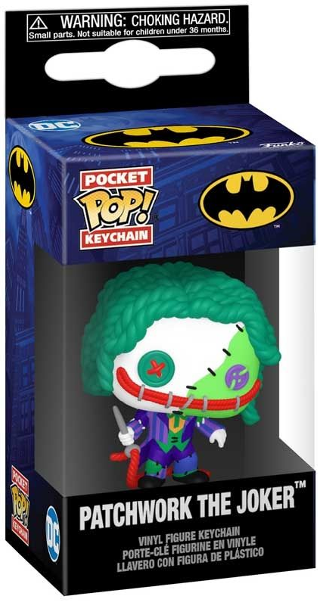 DC Comics: Patchwork the Joker Pop! Keychain