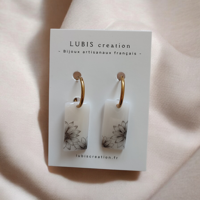 Boucles d'oreilles "Les Dessinés" - Ancienne collection ( -10%)