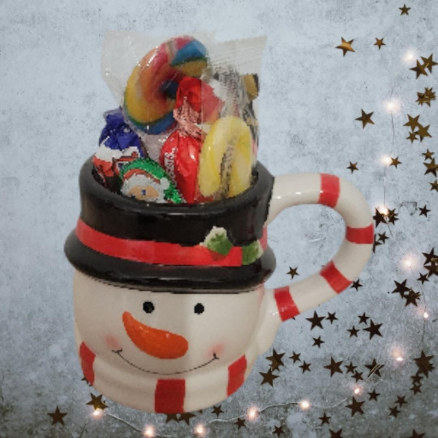 Tasse gourmandes Bonhomme de neige ☃️ 