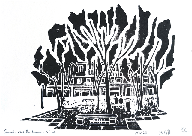 Carnot. Vers le tram 15h30 A5