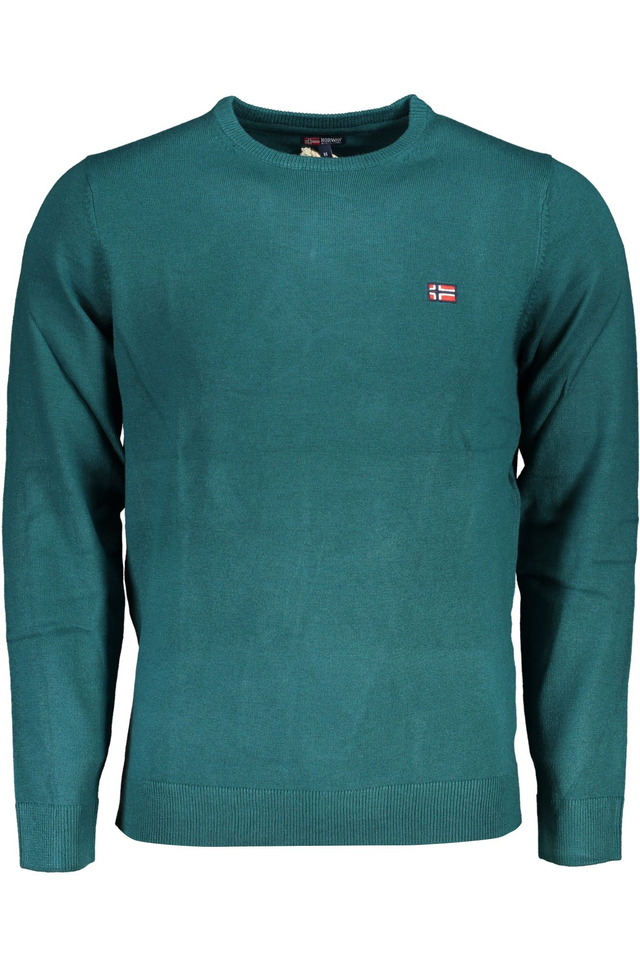 NORWAY 1963 MAGLIA UOMO VERDE