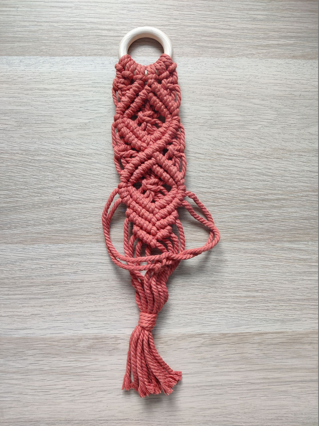 Suspension pour plantes - Pot moyen - Rouille