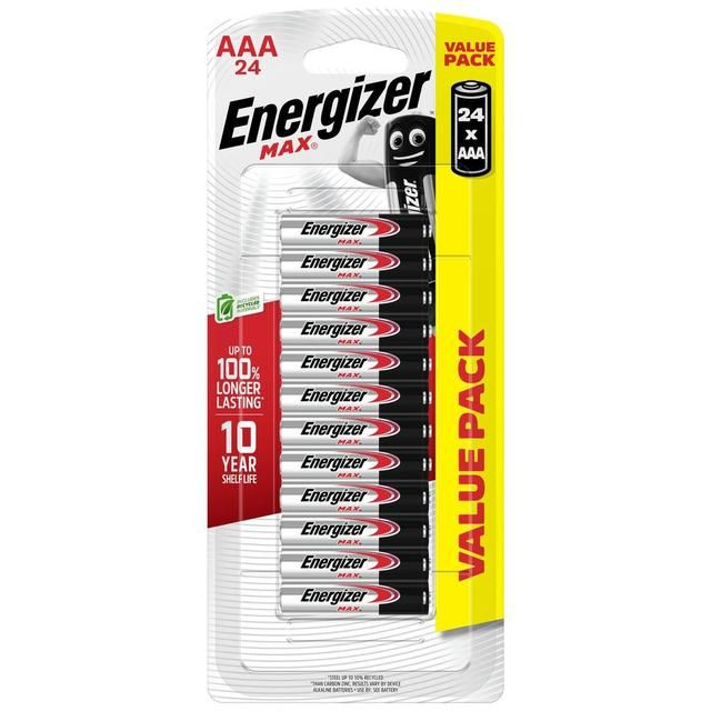 Energizer Max AAA Alkaline Batteries