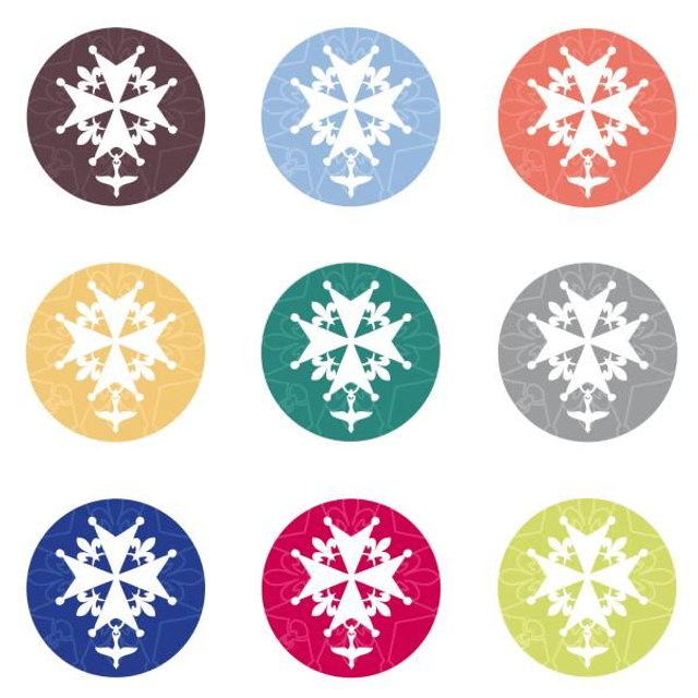 Magnet Croix huguenote