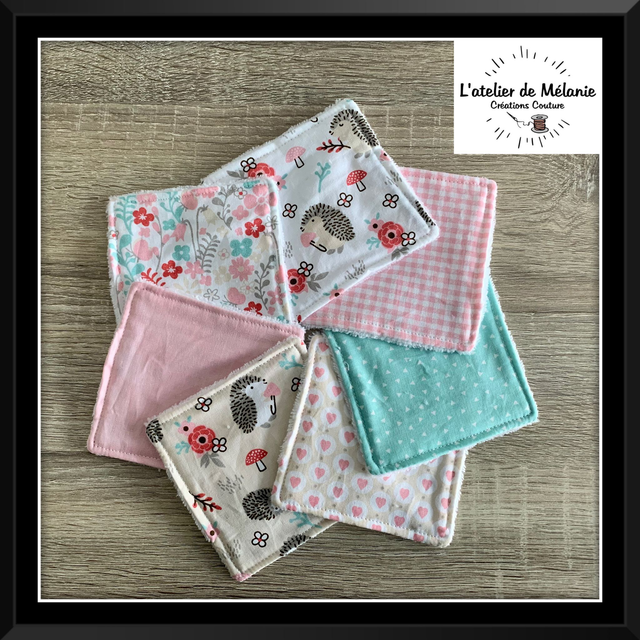 Lot 7 lingettes démaquillantes