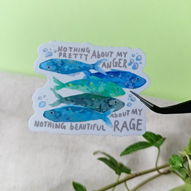 rage - varient stickers