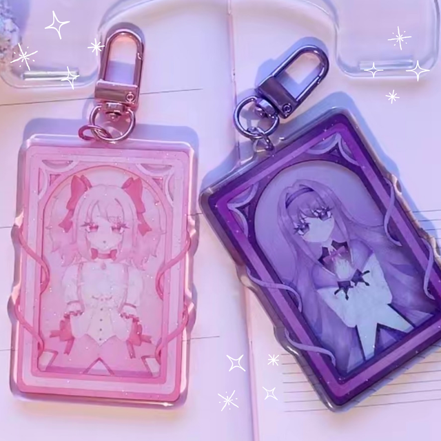 Madoka Magica 3D Keychains