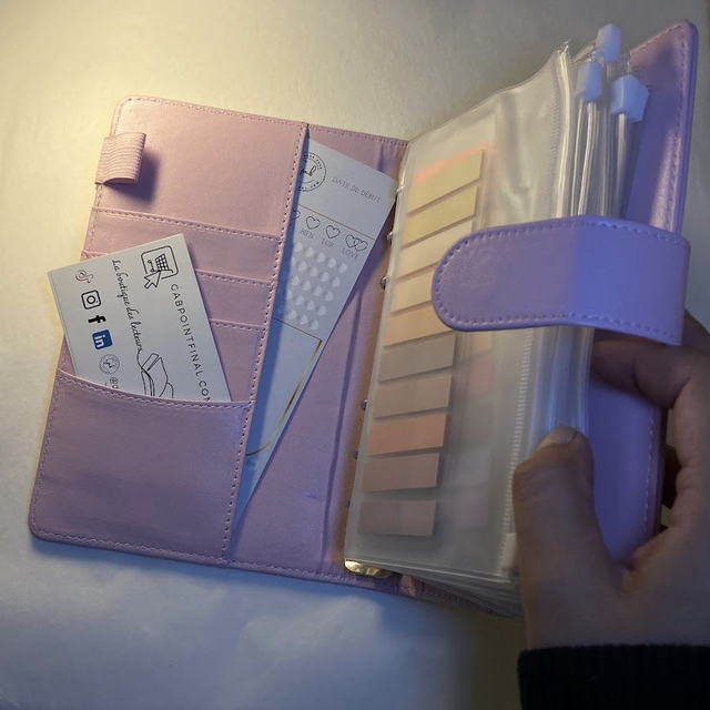 Classeur et ses 6  enveloppes 