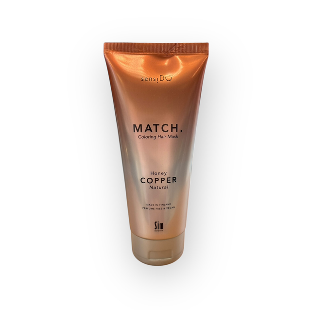 Sim MATCH Honey Copper natural coloring hair mask hiusnaamio 200ml