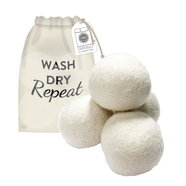 Bridgewater Drogerbal Wool in Tas Set 4 