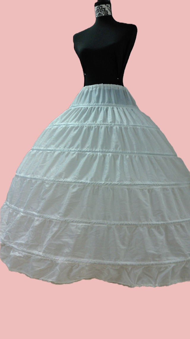 Grand jupon six cerceaux basique