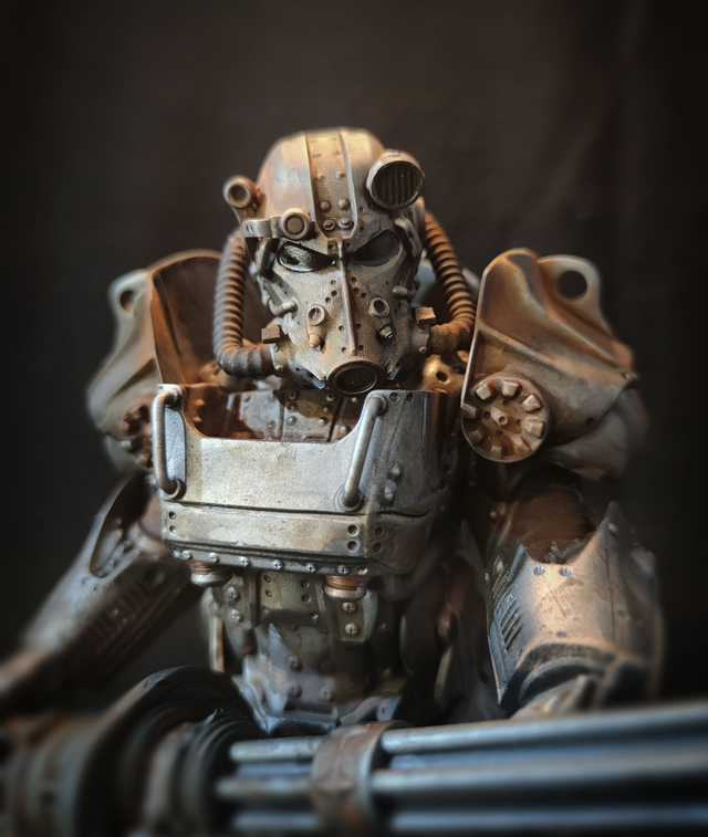 Statue FALLOUT T60 série GAMING/MOVIE