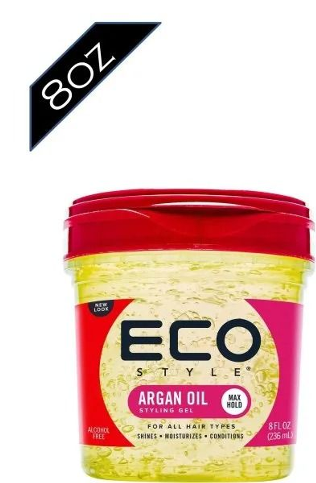 ECO: STYLING GEL - 8OZ ARGAN OIL (113MA)