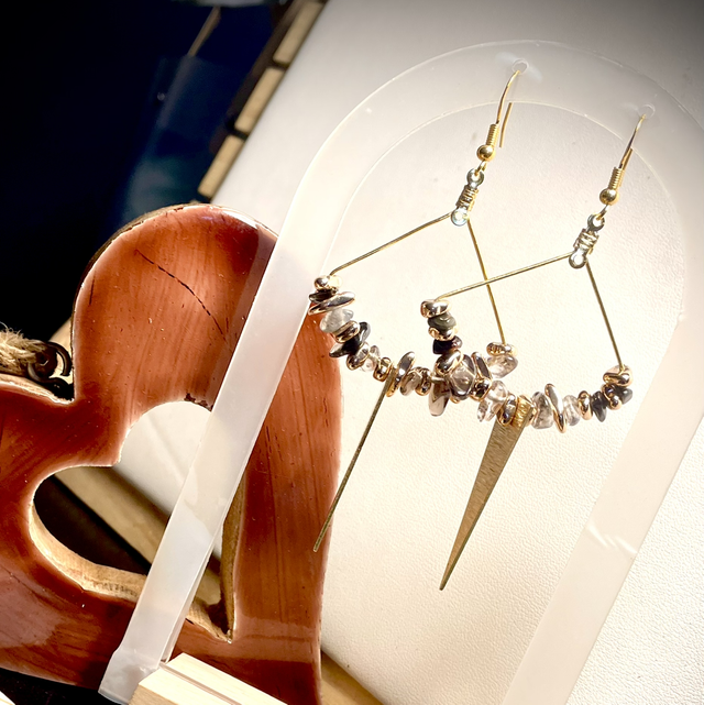 Boucles ESNA Quartz Fumé
