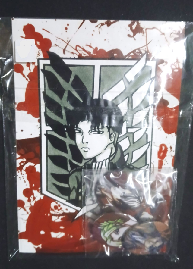 SNK Lots carte postal et badge