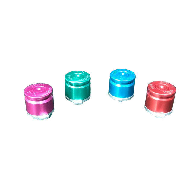 PS4 Controller Aluminium Metal Controller Colour Coded Buttons