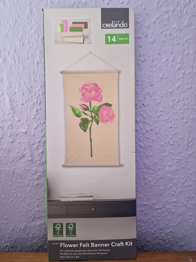 Flower Felt Banner Kit