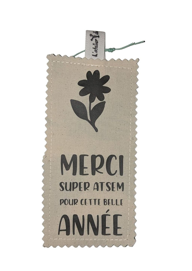 Marque-page en tissu