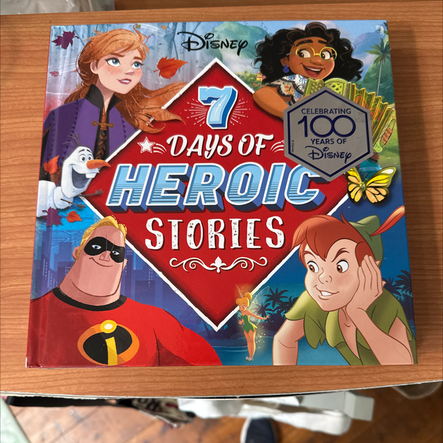 Disney 7 days of Heroic Stories