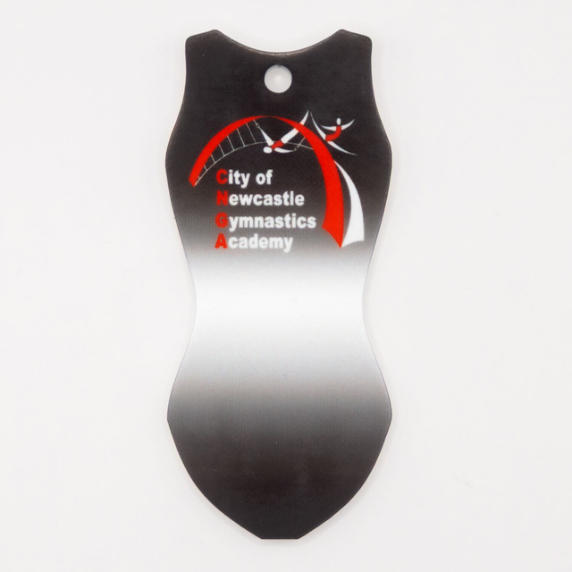 Gymnastics Club Keyring -  City of Newcastle Gym Academy