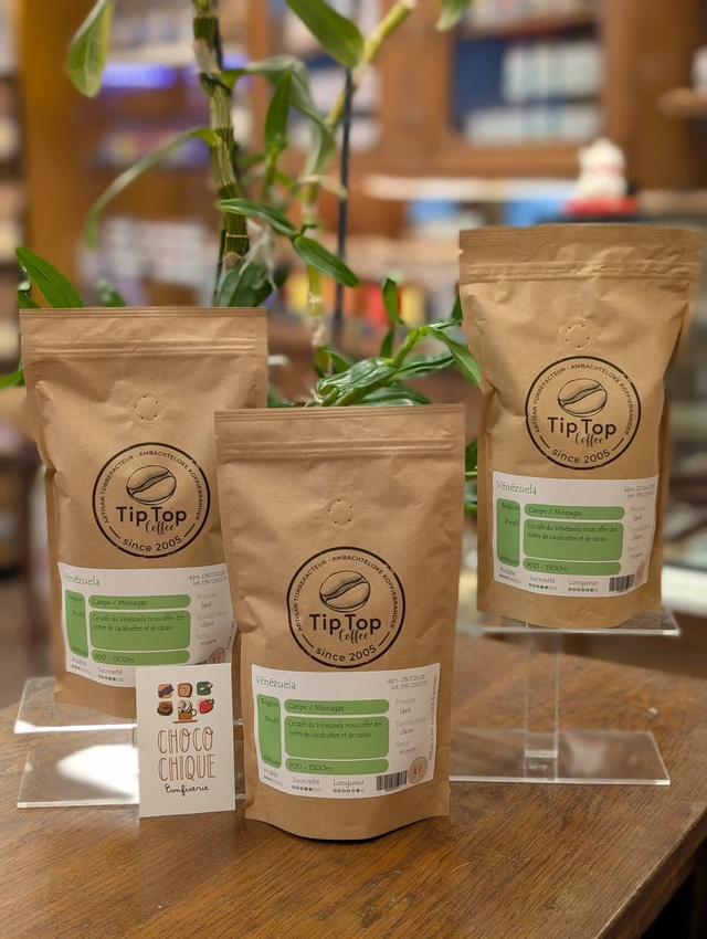 Vénézuela de chez Tip Top Coffee