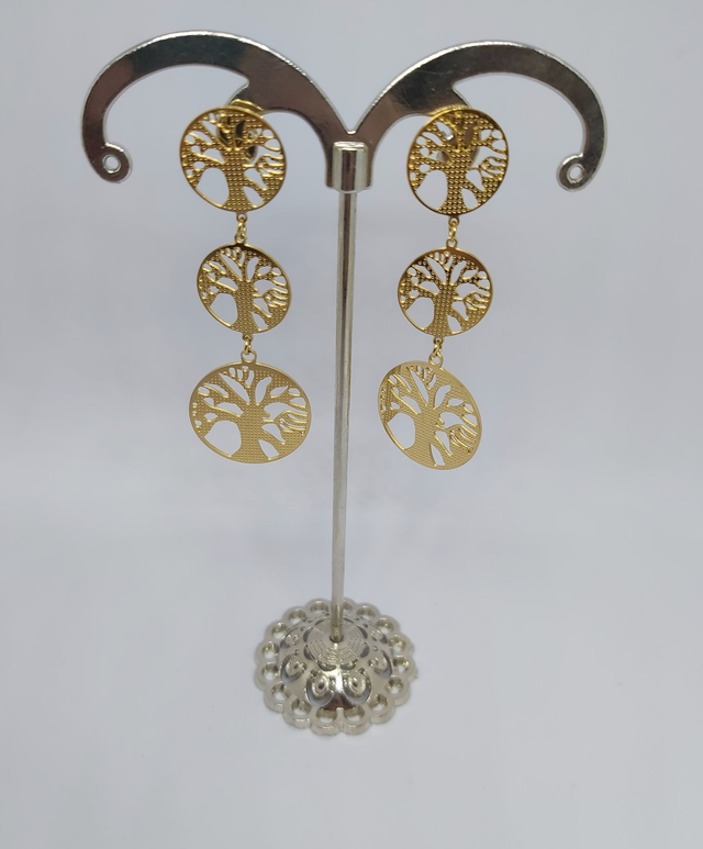 Boucle d'oreille arbre de vie 