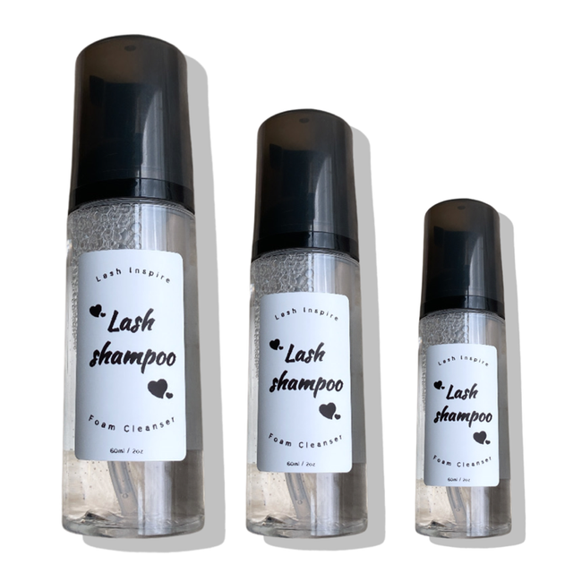 Lash shampoo