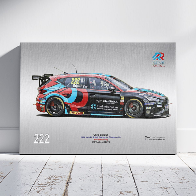 C240408 Cupra Leon NGTC BTCC24 RESTART SMILEY #222