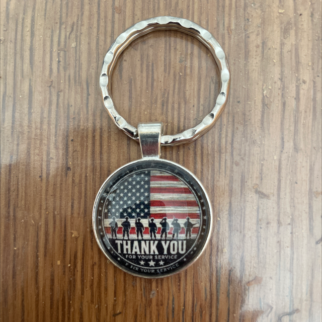 Porte clé boule métal modèle 2