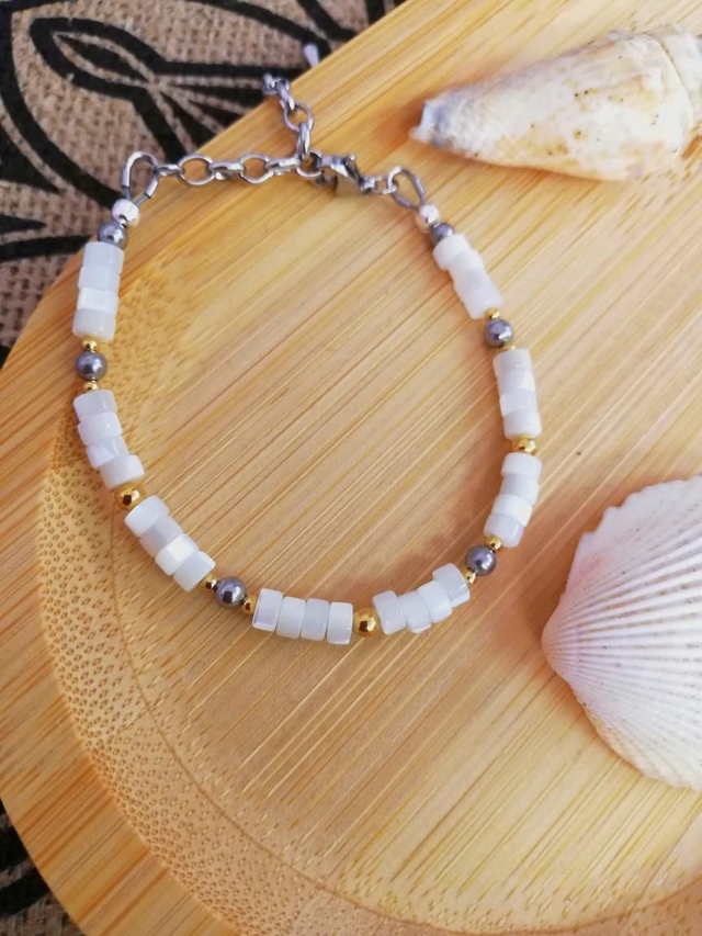 Bracelet trésor de nacre 