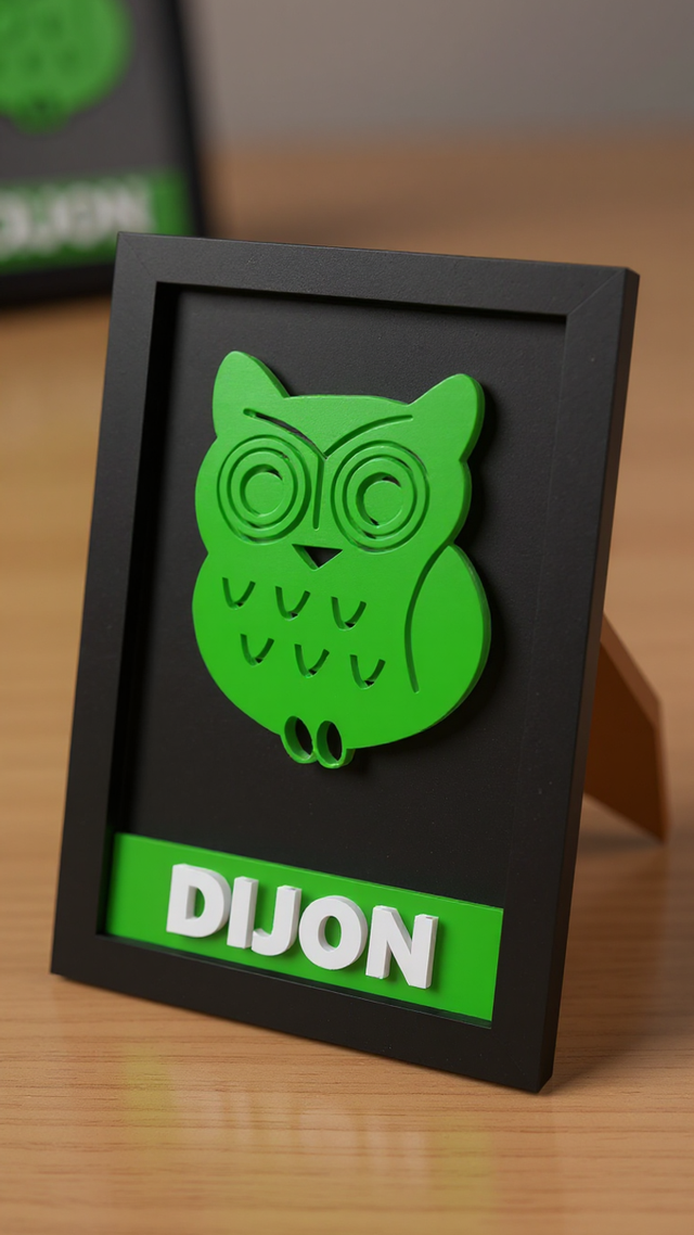 Tableau Dijon Wawachouette Noir