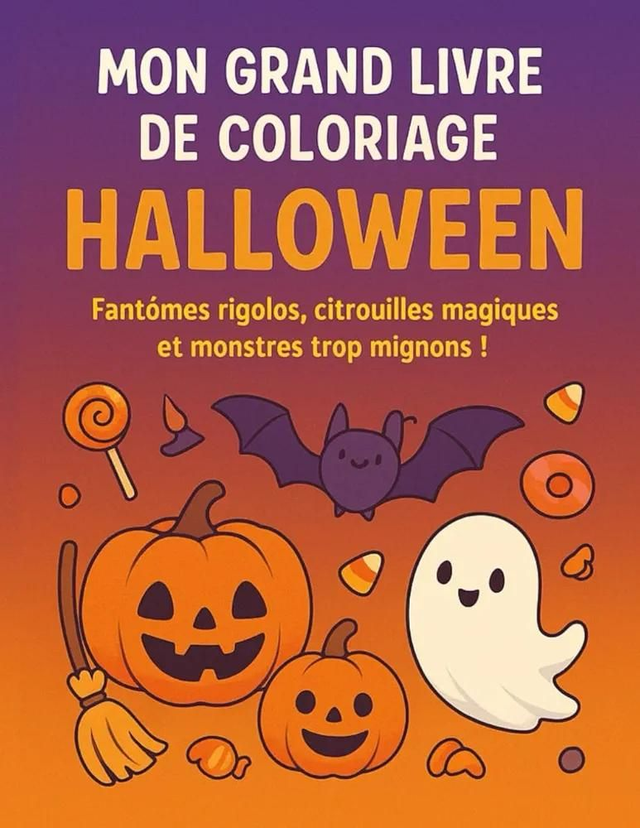 Livre de coloriage Halloween 