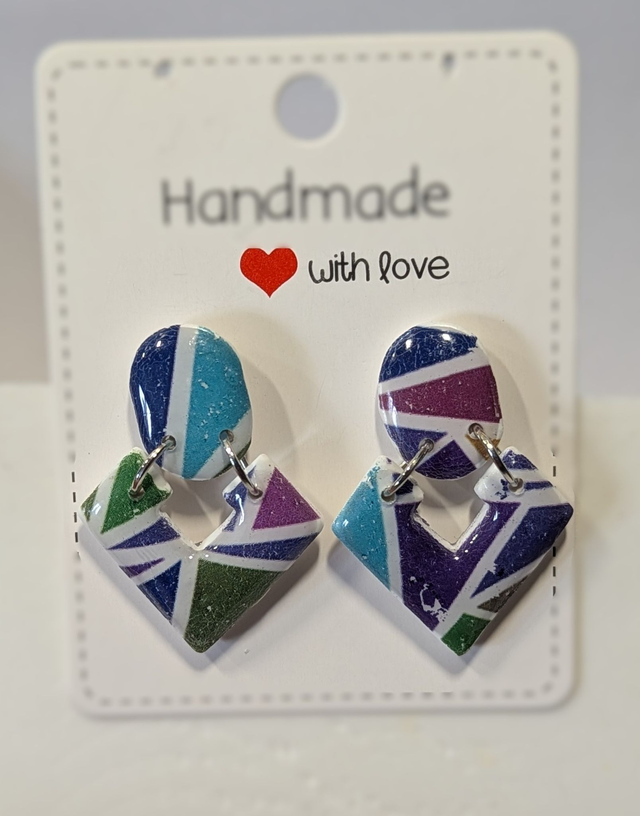 Boucles d'oreilles Graphika