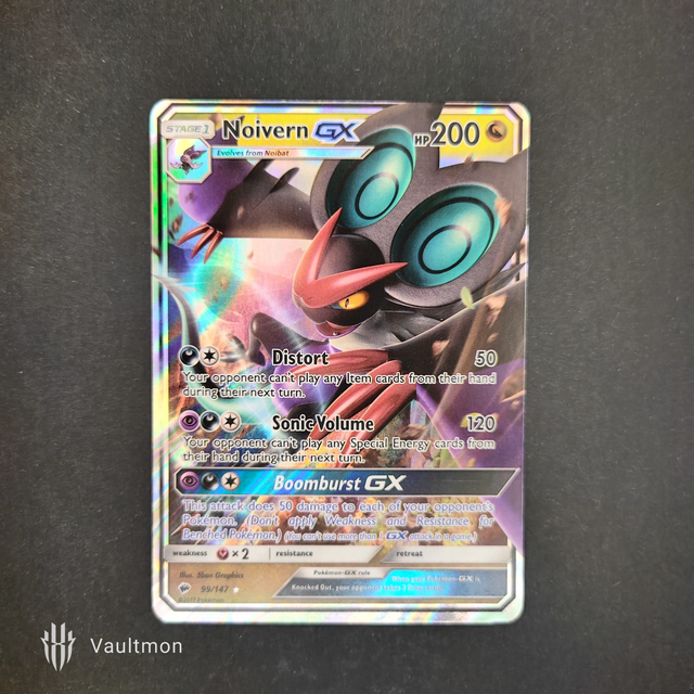 Noivern GX 99/147 Pokemon Burning Shadows