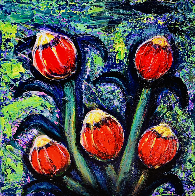 04. Imagined Red Flowers