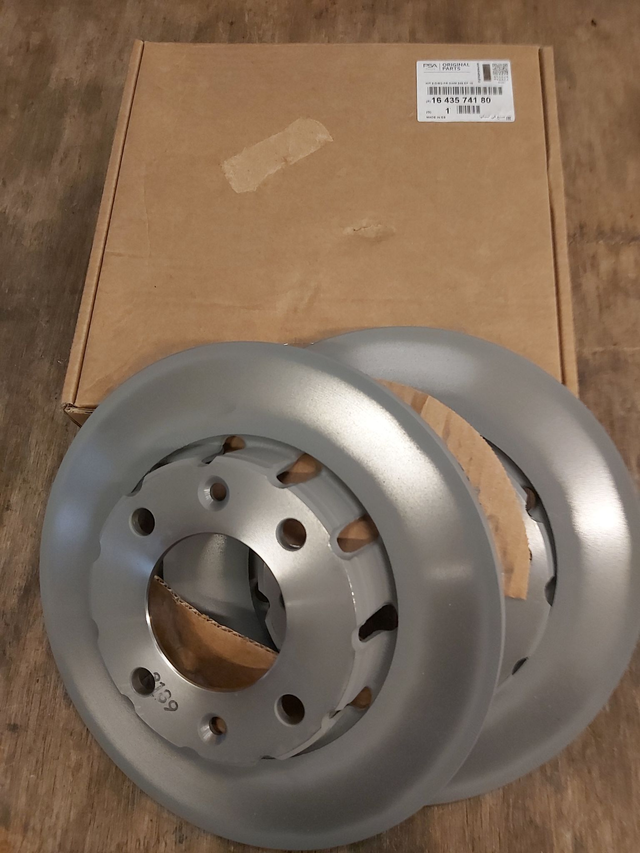 1643574180 - Kit 2 Disques de frein